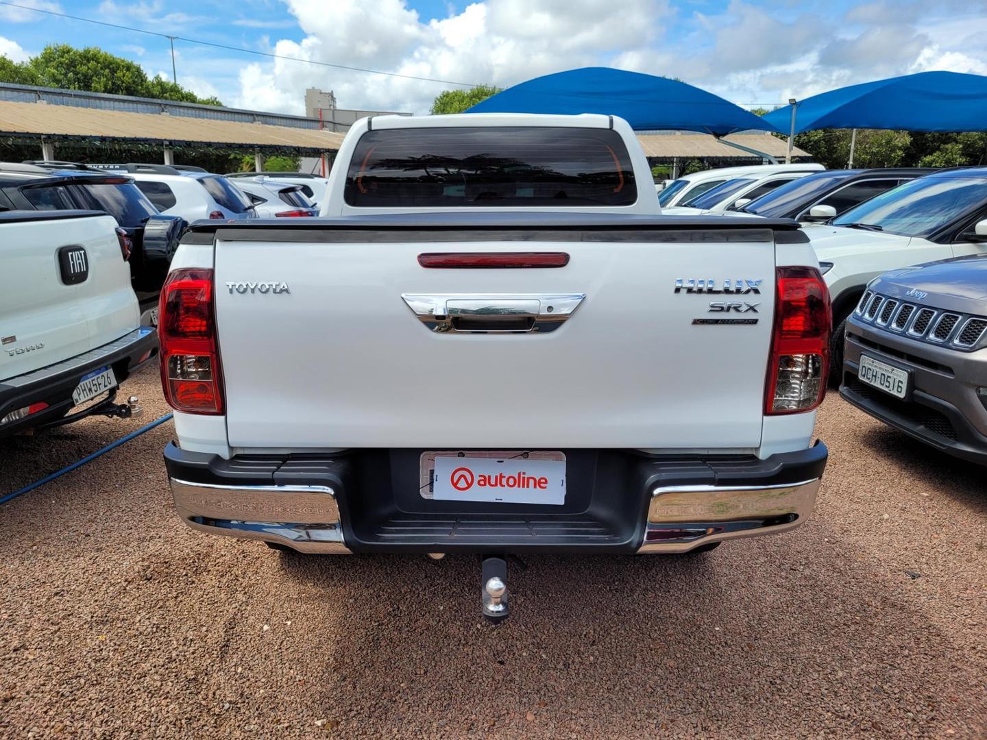 Placa QXX1D65 - TOYOTA HILUX CDSRVA4FD 2019 (modelo 2020) - Placa IPVA